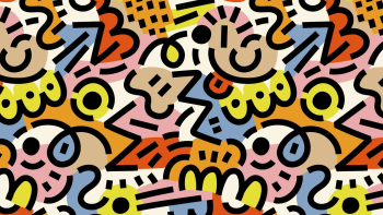 Memphis pattern HD wallpaper, aesthetic | Free Photo - rawpixel Memphis pattern HD wallpaper, aesthetic | Free Photo - rawpixel