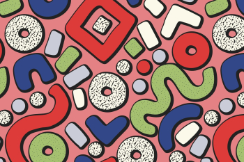 Memphis social media banner pattern, | Free Photo - rawpixel Memphis social media banner pattern, | Free Photo - rawpixel