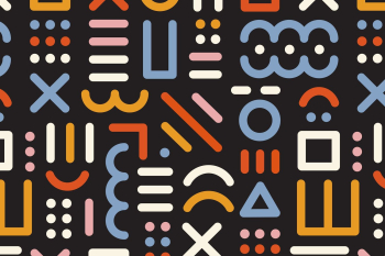 Memphis social media banner pattern, | Free Photo - rawpixel Memphis social media banner pattern, | Free Photo - rawpixel