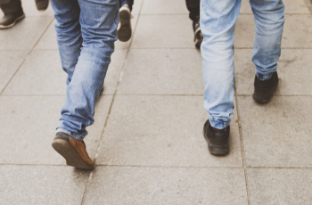 Men In Blue Denim Jeans Men In Blue Denim Jeans
