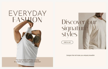Men's fashion brochure template, minimal | Free Vector - rawpixel Men's fashion brochure template, minimal | Free Vector - rawpixel
