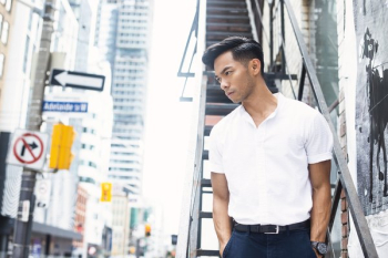 Men's Fashion In Busy City Men's Fashion In Busy City