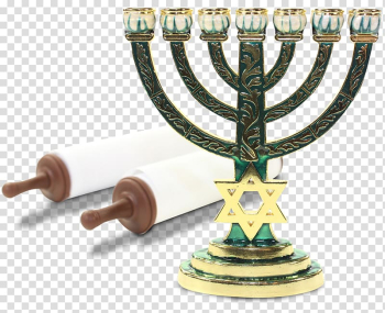 Menorah Judaism Torah Jewish people Bible, Judaism transparent background PNG clipart