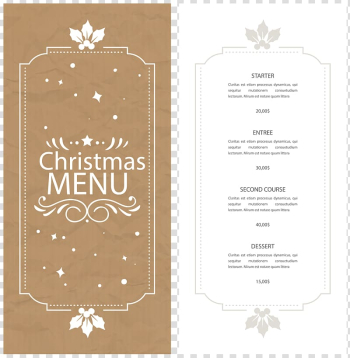 Menu Restaurant Christmas Food, Christmas menu transparent background PNG clipart Menu Restaurant Christmas Food, Christmas menu transparent background PNG clipart
