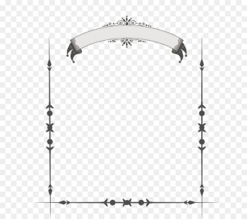 Menu Restaurant Sewing - European menu border png download - 800 ...