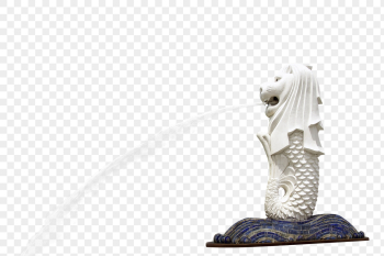 Merlion png transparent border background, | Free PNG - rawpixel