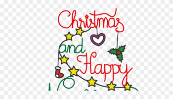 Merry Christmas And Happy New Year Clip Art - Christmas And New Year Celebrations Merry Christmas And Happy New Year Clip Art - Christmas And New Year Celebrations