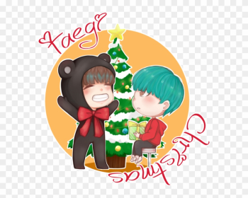 Merry Christmas By Yennietea - Cartoon Merry Christmas By Yennietea - Cartoon