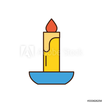 merry christmas candles icon merry christmas candles icon