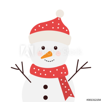 merry christmas cute snowman character design merry christmas cute snowman character design