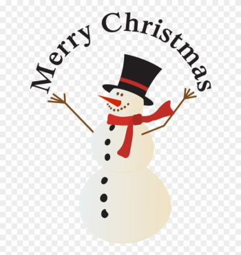 Merry Christmas Snowman Clipart - Merry Christmas Snowman Clipart