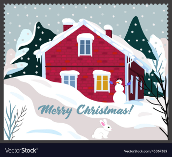 merry christmas with winter merry christmas with winter