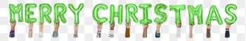 Merry Christmas word png, hands | Free PNG - rawpixel