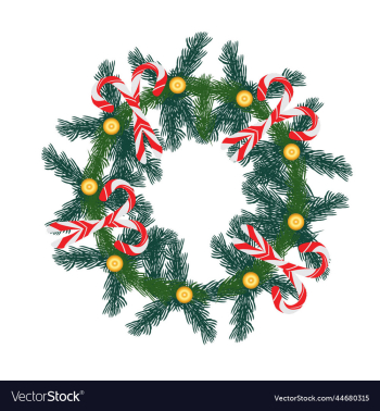 merry christmas wreath design transparent