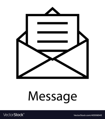 message line icon isolated send e-mail receive message line icon isolated send e-mail receive