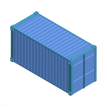 Metal square container isolated on background | Free stock vector - 393215 Metal square container isolated on background | Free stock vector - 393215