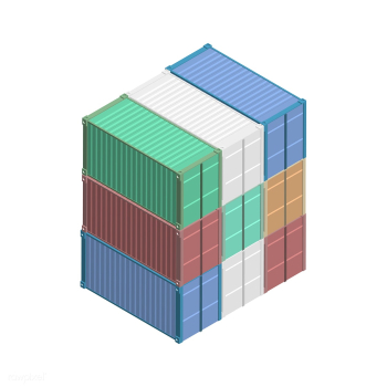 Metal square container isolated on background | Free stock vector - 393291 Metal square container isolated on background | Free stock vector - 393291