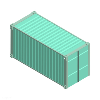 Metal square container isolated on background | Free stock vector - 393326 Metal square container isolated on background | Free stock vector - 393326