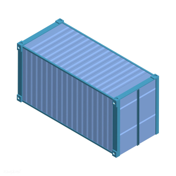 Metal square container isolated on background | Free stock vector - 393331 Metal square container isolated on background | Free stock vector - 393331