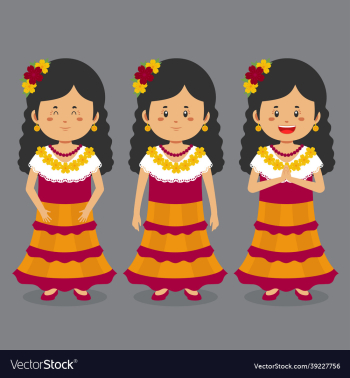 mexican character with various expression mexican character with various expression