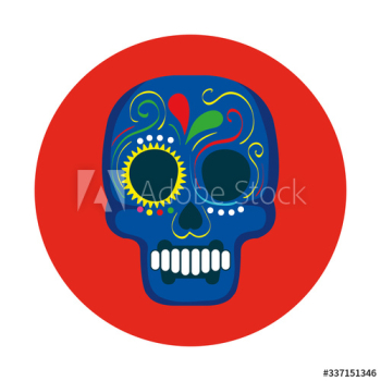Mexican skull design Mexican skull design