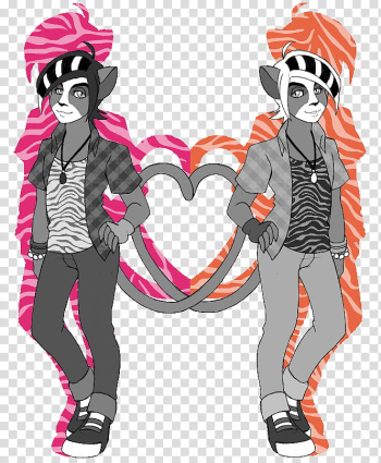 MH Halloween Special, Werecat Sisters Genderbend transparent background PNG clipart MH Halloween Special, Werecat Sisters Genderbend transparent background PNG clipart