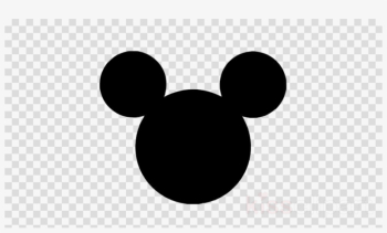 Mickey Mouse Face Black Clipart Mickey Mouse Minnie - Mickey Mouse ...