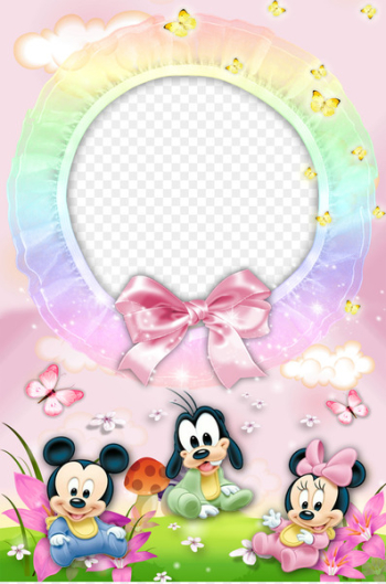 Mickey Mouse Minnie Mouse Donald Duck Pluto Picture frame - Mood Frame pictures 