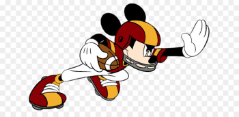 Mickey Mouse Minnie Mouse Donald Duck T-shirt Goofy - disney football 