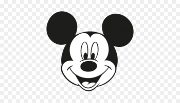 Mickey Mouse Minnie Mouse Face Clip art - Mickey Mouse Head Silhouette Vector 