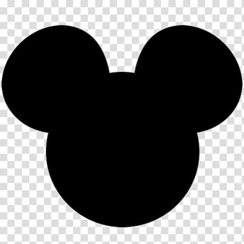 Mickey Mouse Minnie Mouse Silhouette , ears transparent background ...