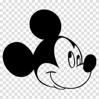 Mickey Mouse Minnie Mouse Silhouette , Mickey Mouse transparent ...
