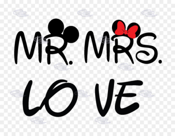 Mickey Mouse Minnie Mouse T-shirt Mrs. The Walt Disney Company - Mr 