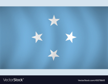 micronesia flag background