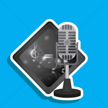 Microphone label