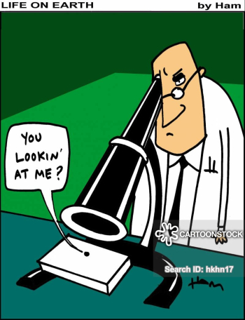 Microscopes Cartoons and Comics - funny pictures from CartoonStock