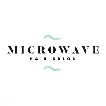 Microwave hair salon logo vector | Free stock vector - 466372 Microwave hair salon logo vector | Free stock vector - 466372