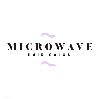 Microwave hair salon logo vector | Free stock vector - 466380 Microwave hair salon logo vector | Free stock vector - 466380