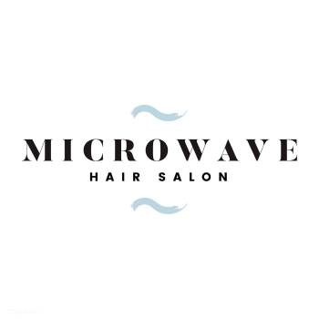 Microwave hair salon logo vector | Free stock vector - 466381 Microwave hair salon logo vector | Free stock vector - 466381