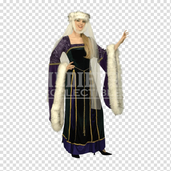 Middle Ages Renaissance Costume party Clothing, medieval women transparent background PNG clipart