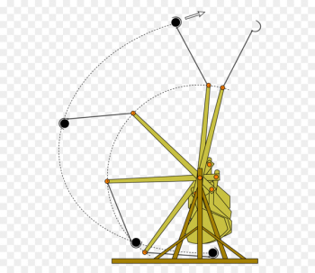 Middle Ages Trebuchet Siege engine Catapult - weapon Middle Ages Trebuchet Siege engine Catapult - weapon