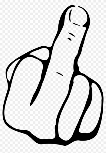 Middle Finger Sign - Middle Finger Png