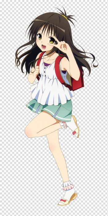 Mikan Yuuki To Love-Ru Anime Manga Art, yam transparent background PNG clipart