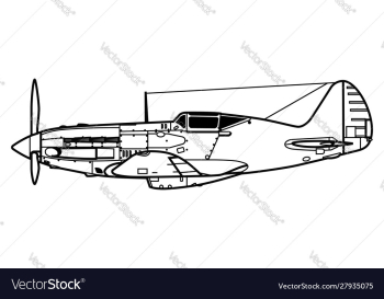 Mikoyan-gurevich mig-3 vector image