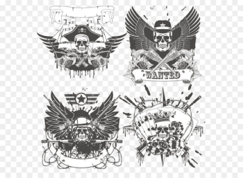 Military Logo Royalty-free - Vector Skull military logo Military Logo Royalty-free - Vector Skull military logo