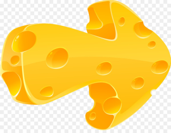 Milk Cheese - Vector cheese arrow Milk Cheese - Vector cheese arrow