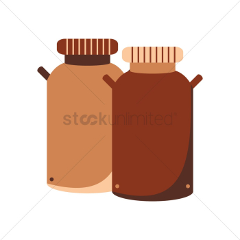 Milk containers Milk containers