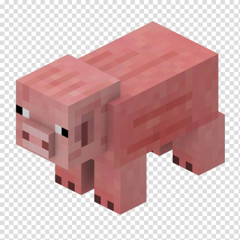 Minecraft Animals: A Minecraft Book about Animals (Minecraft Animal Diaries, Minecraft Animal Books, Minecraft Animal Book, Minecraft Books, Minecraft Diaries, Minecraft Diary) Mob Domestic pig Video Games, Minecraft pig transparent background PNG clipart