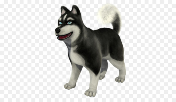 Miniature Siberian Husky Sakhalin Husky Alaskan Malamute Canadian Eskimo dog - yeti pennant 