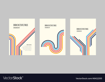 minimal abstract posters set covers templates